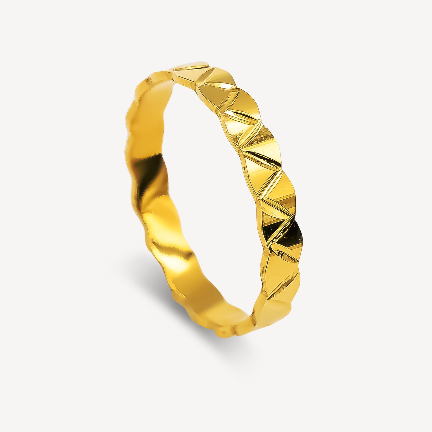 916 Gold Classic Eternity Ring