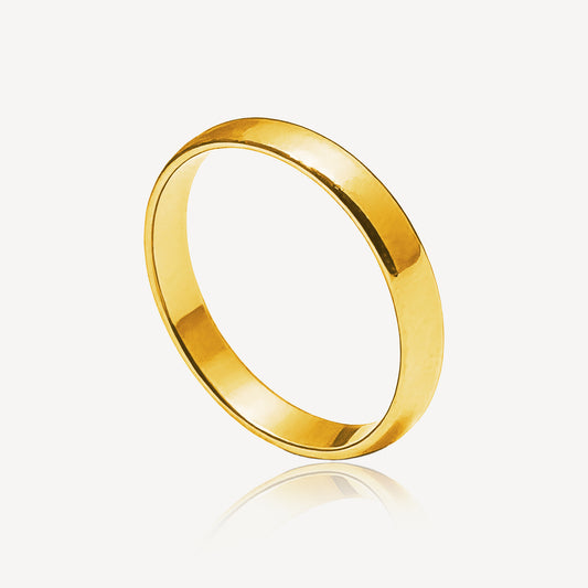 916 Gold Classic Ring