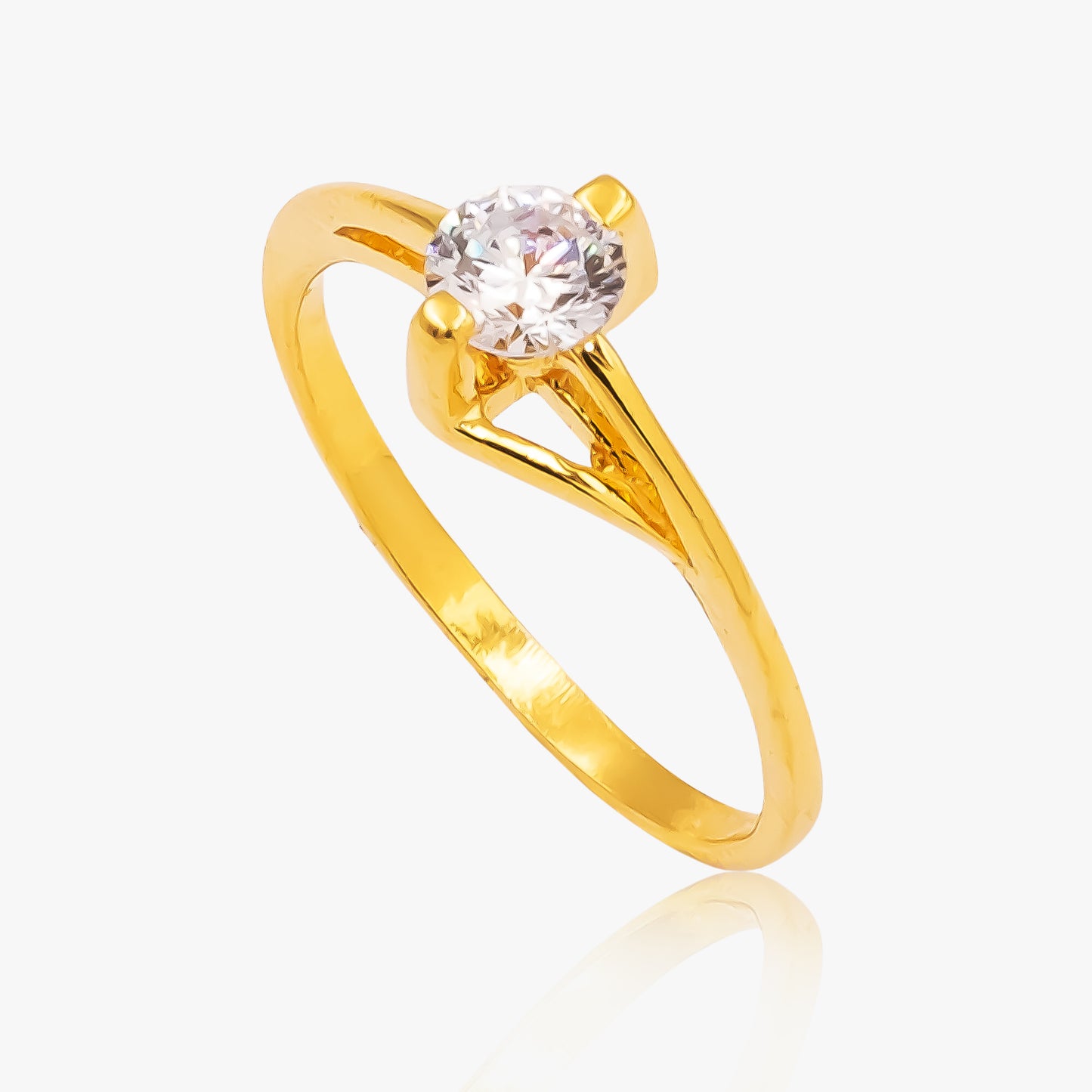 916 Gold Classic Ring