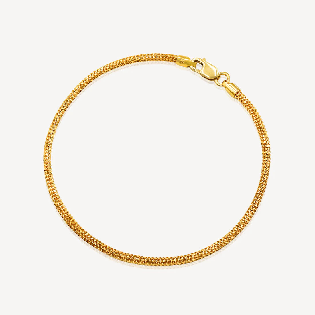 916 Gold Dragon Bracelet (1.5mm)