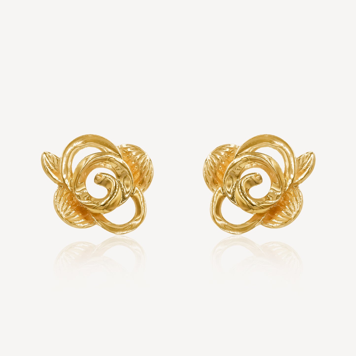 916 Gold Auretta Earrings