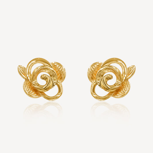 916 Gold Auretta Earrings