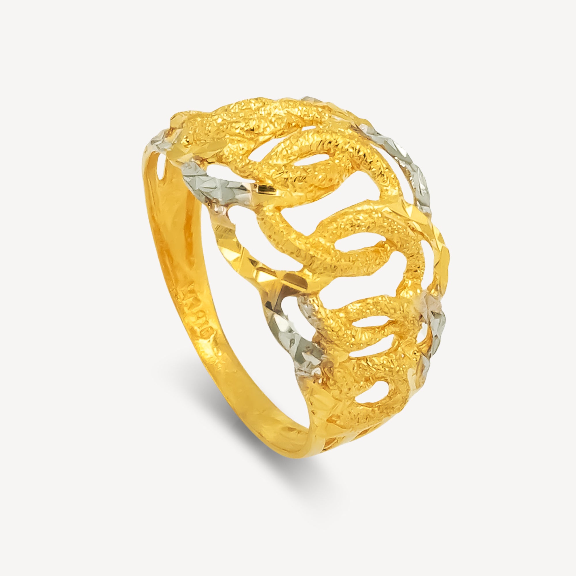 916 Gold Elegant CoCo ring