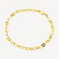916 Gold Elegant Link Bracelet