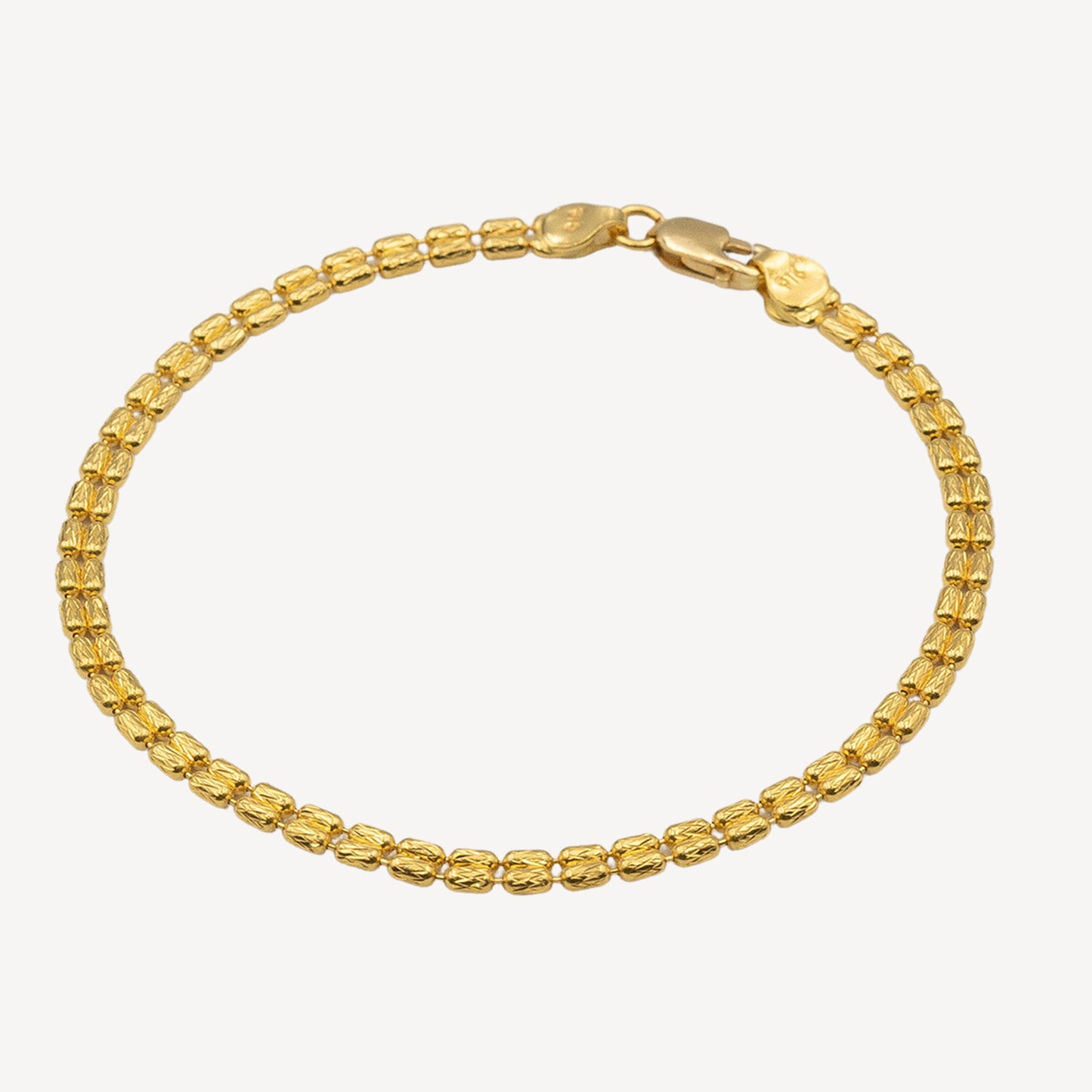 916 Gold Elegant Radiant Bracelet