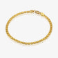 916 gold elegant radiant bracelet for woman