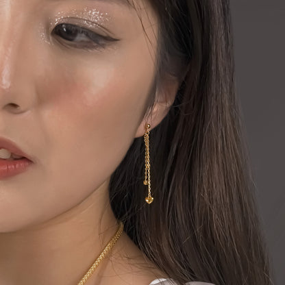 916 Gold Elysian Cuff Earrings