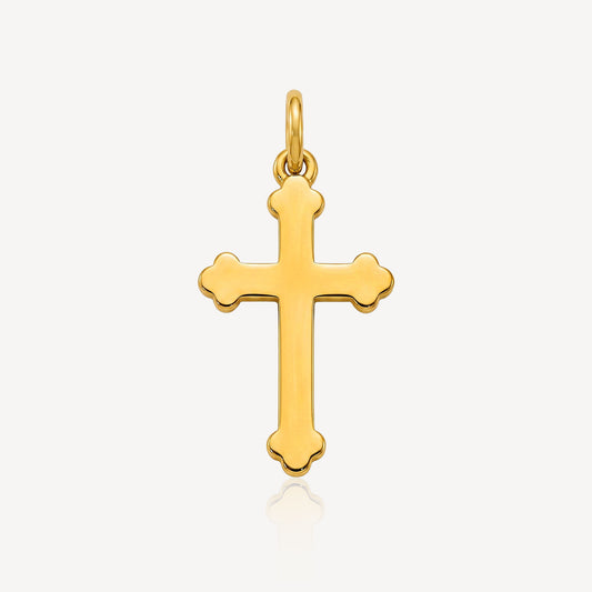 916 Gold Grace Cross Pendant