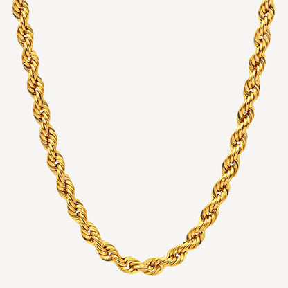 916 Gold Hollow Rope Chain (3.5mm series)