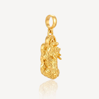 916 Gold Lucky Pixiu Pendant