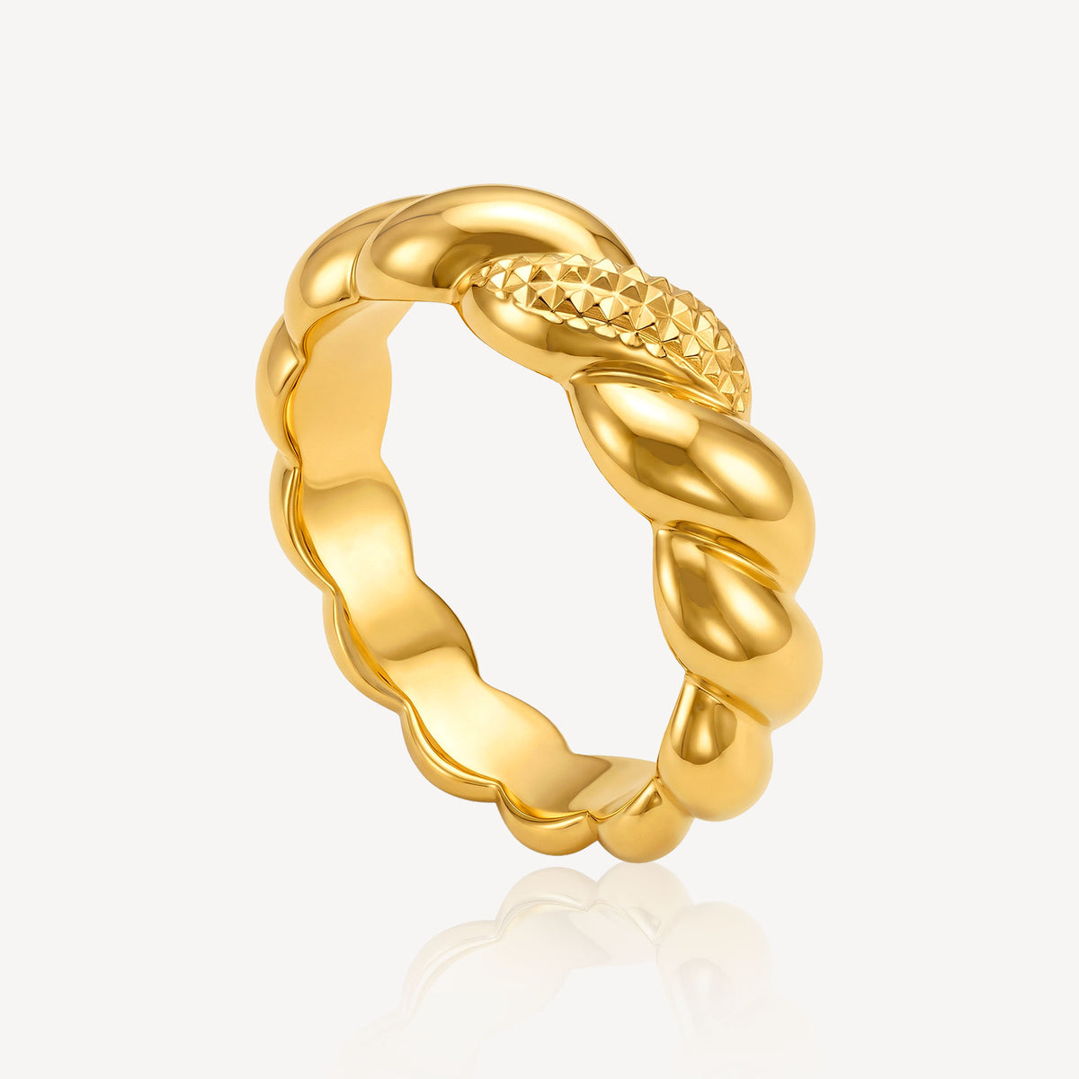 916 Gold Luxe Twine Ring