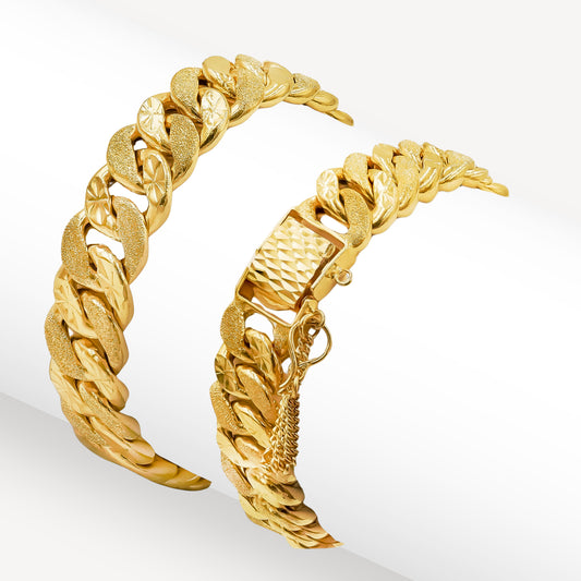 916 Gold Mega Luxora Bracelet