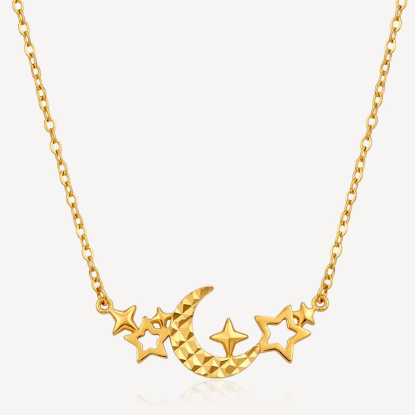 916 Gold Midnight Orbit Necklace