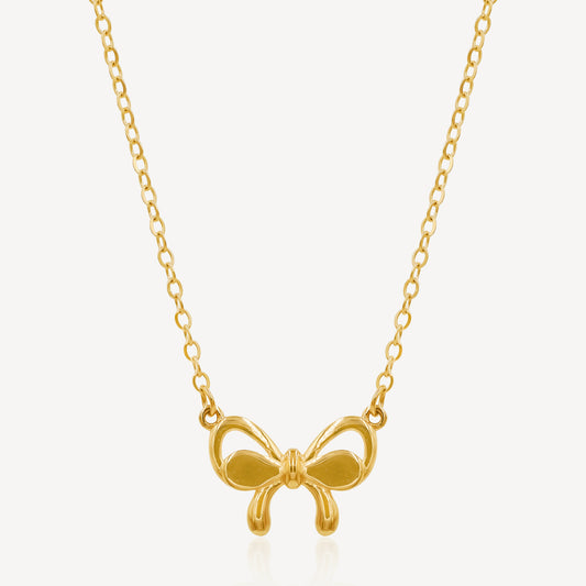 916 Gold Butterfly II Necklace
