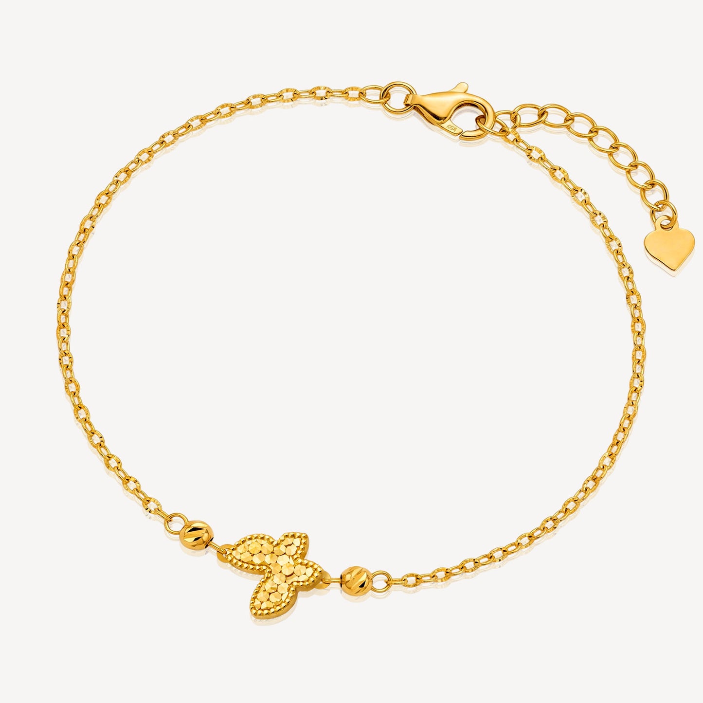 916 Gold Papillon Bracelet
