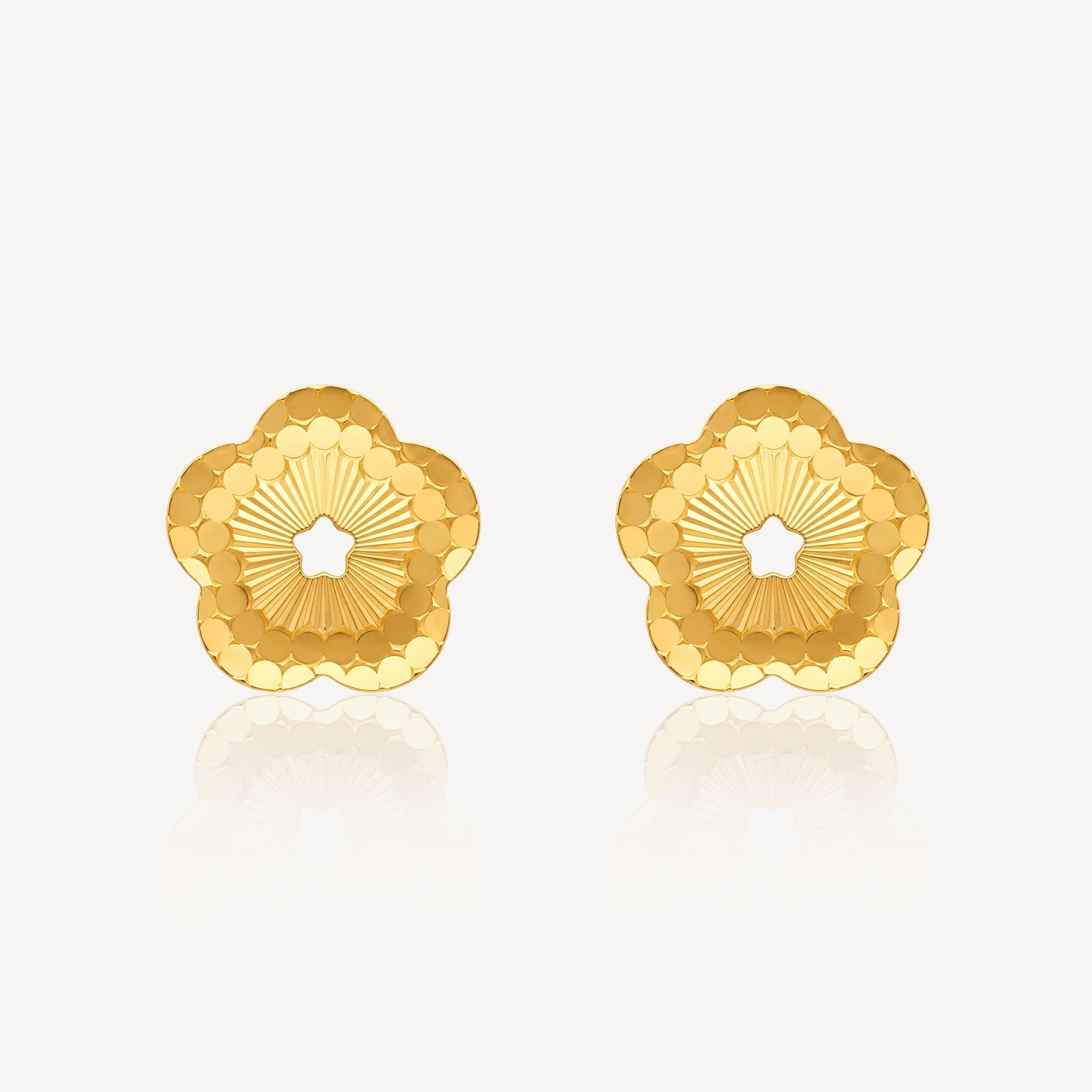916 Gold Petite Earrings