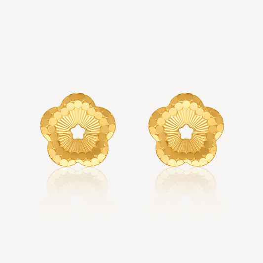 916 Gold Petite Earrings
