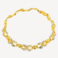 916 Gold Ribbon Luxe Bracelet