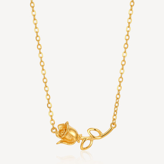 916 Gold Rosalie Necklace