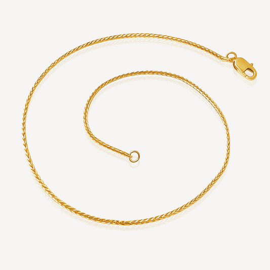 916 Gold Si Hua Anklet