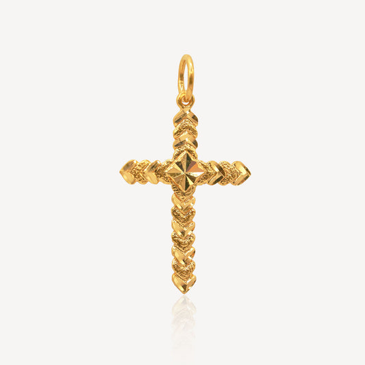916 Gold Veritas Pendant