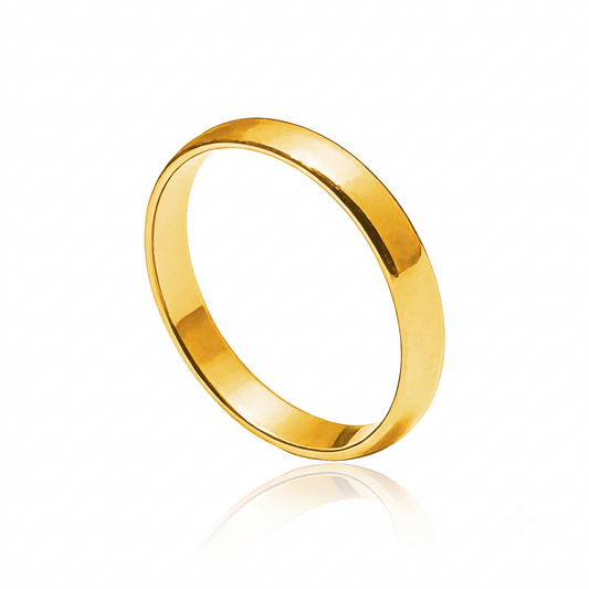 916 Gold Classic Ring
