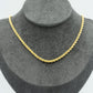 916 Gold Hollow Rope Chain (2.5mm Series) 20/22/24 Inches