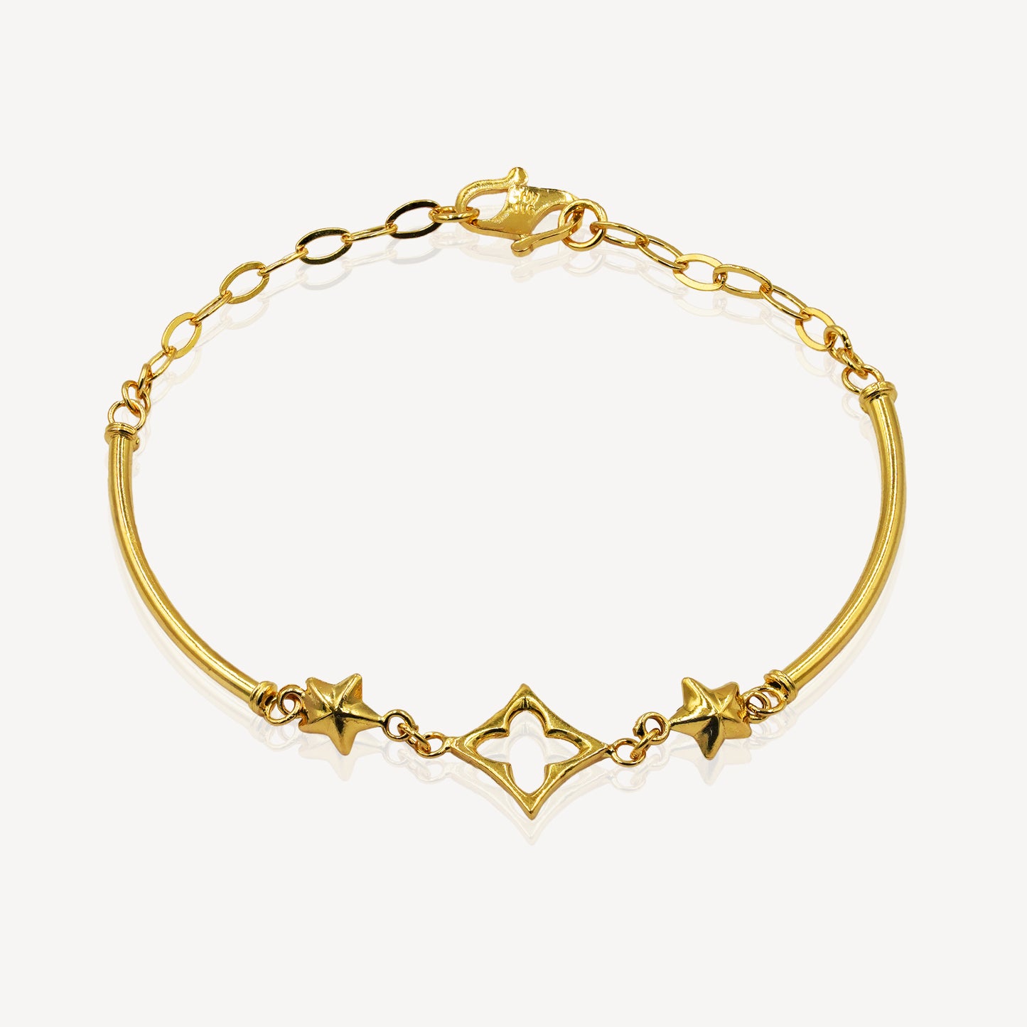 916 Gold Celestial Spark Bracelet