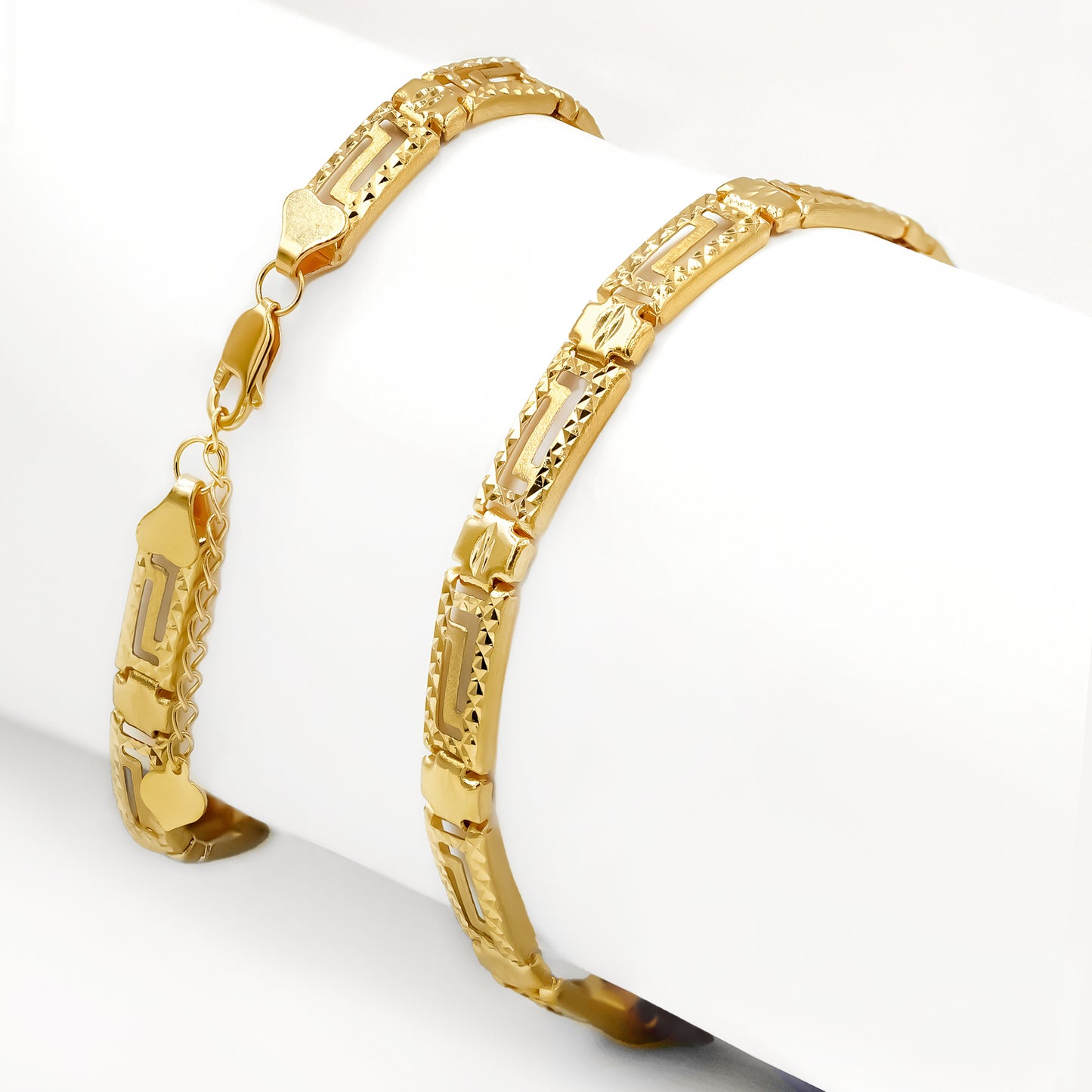 916 Gold Linear Luxe Bracelet