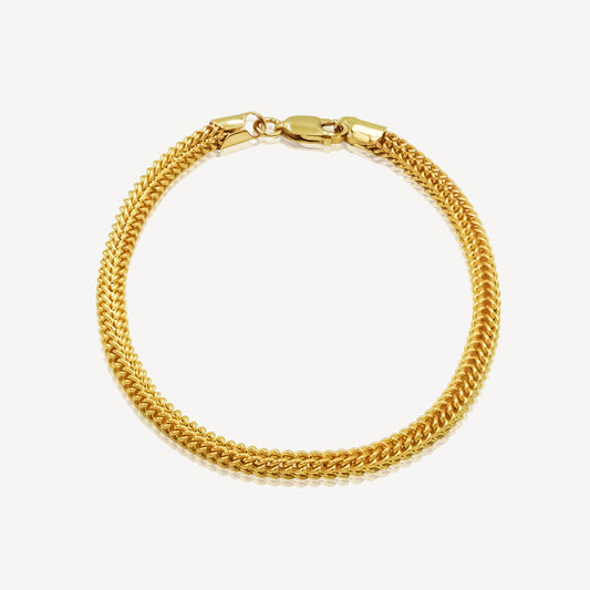 916 gold Dragon Bracelet (2.5mm)
