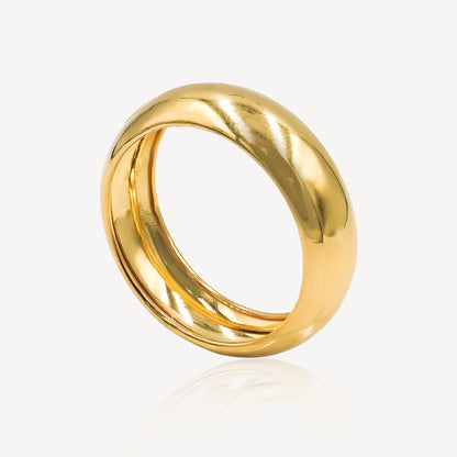 916 Gold Elysian Minimalist Ring