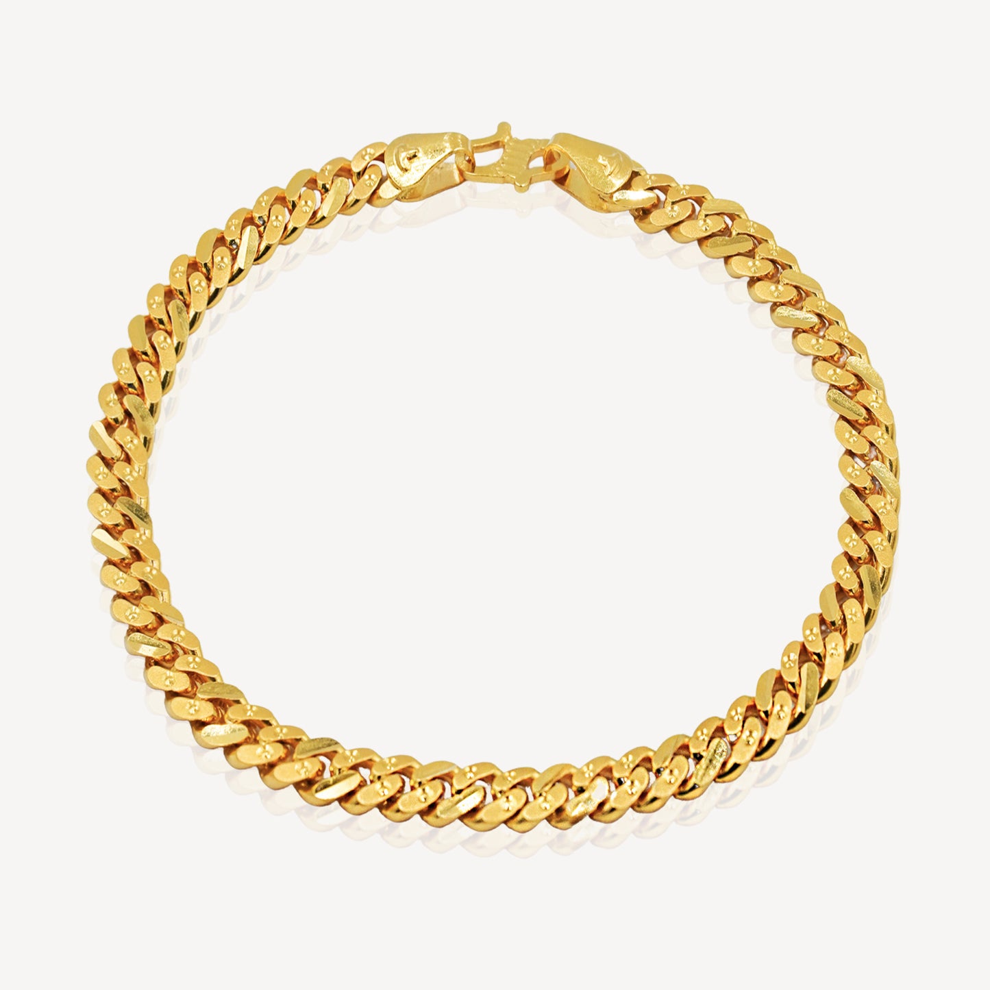 916 Gold Cuben Bracelet