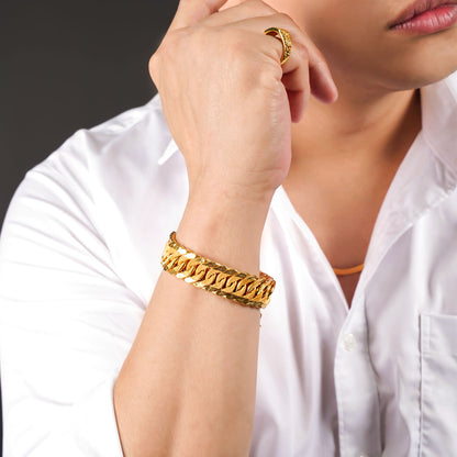 916 Gold Mega Lipan Bracelet