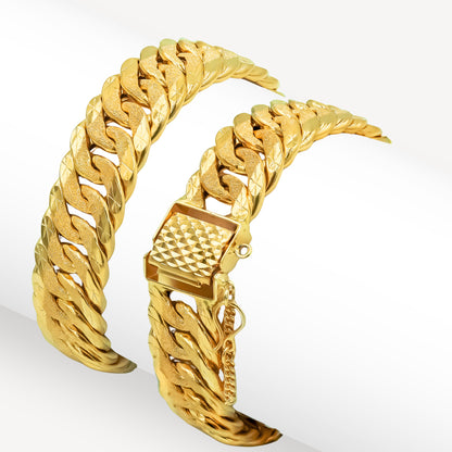 916 Gold Mega Lipan Bracelet