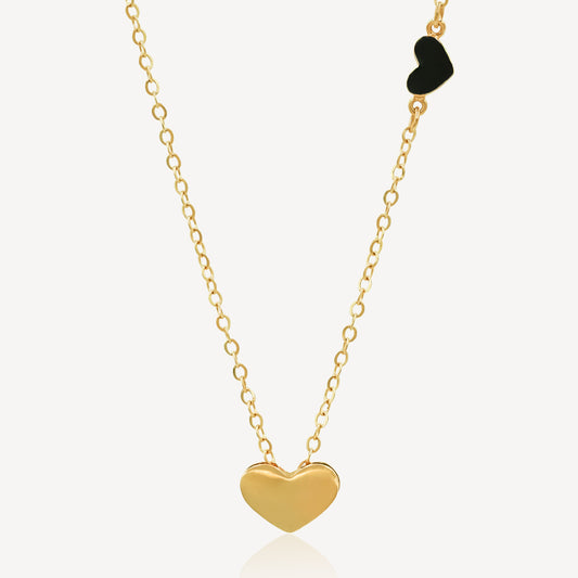 916 Gold Lovelune Necklace