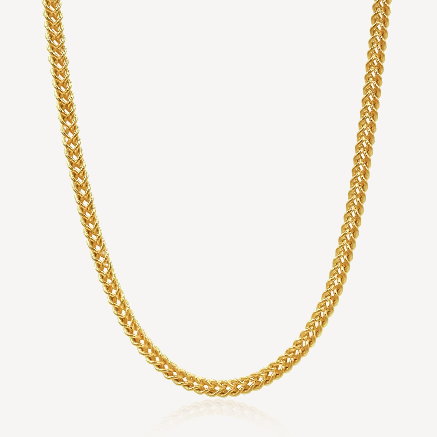 916 Gold Hollow Box Chain (2.5mm)