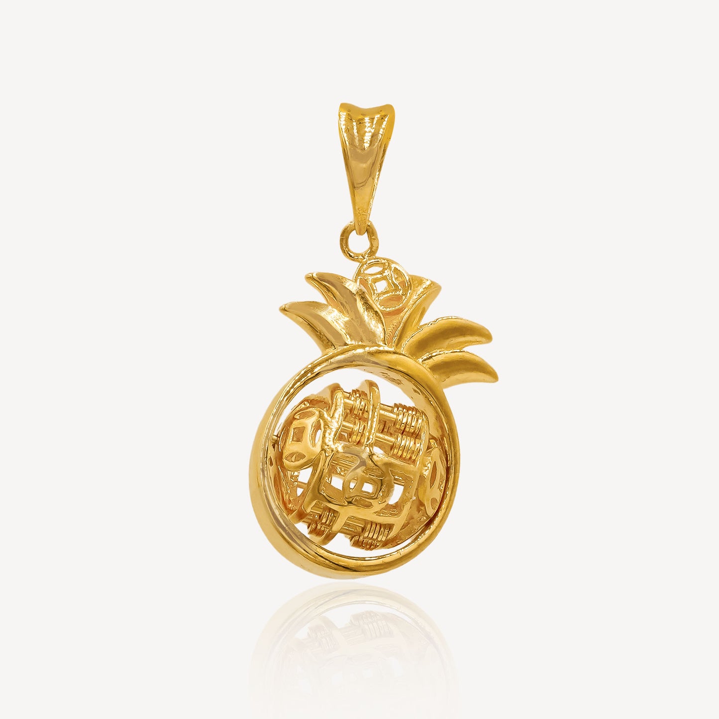 916 Gold Pomaria Pendant