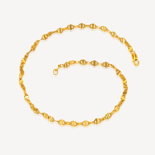 916 Gold Lunéa Anklet