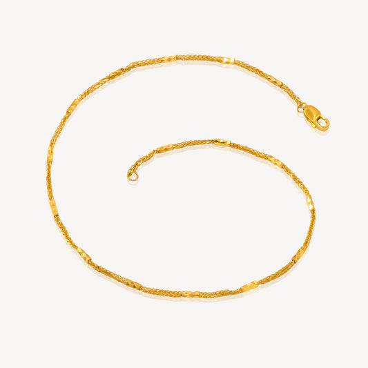 916 Gold Aeris Anklet