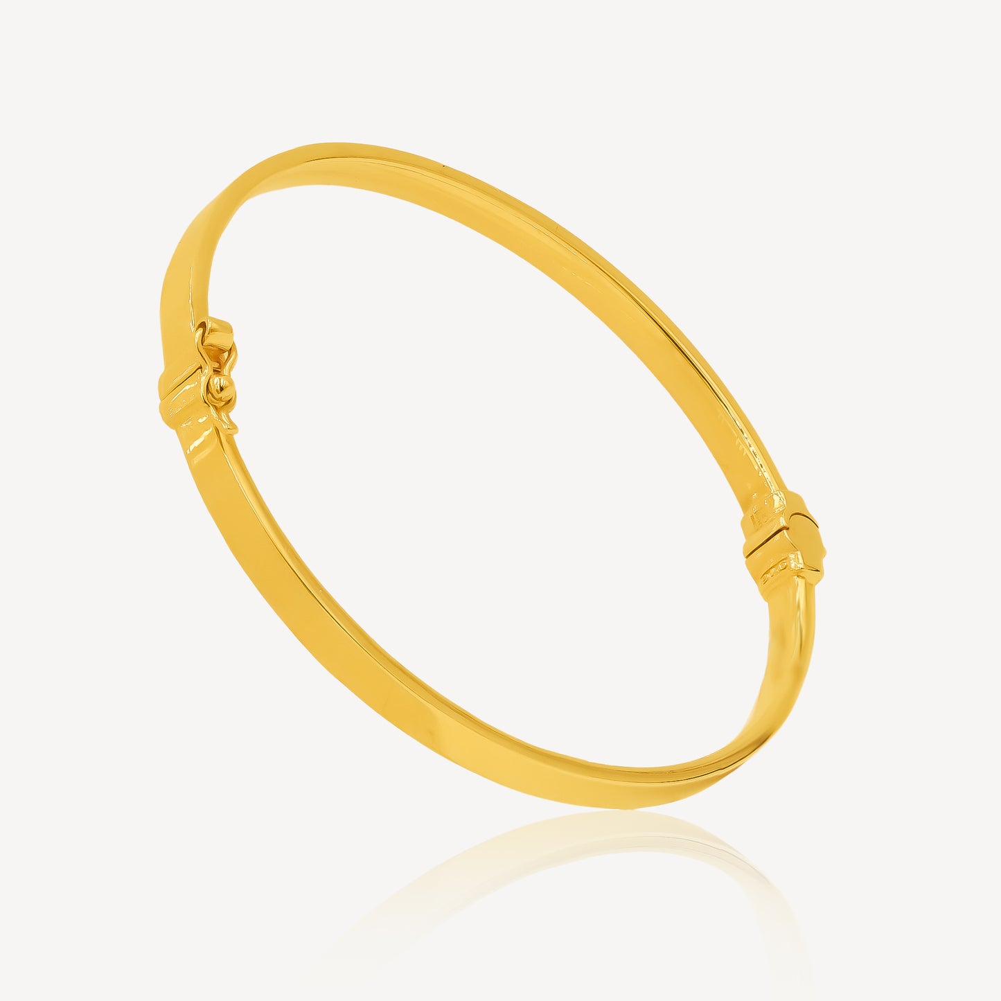 916 Gold Regalia Bangle