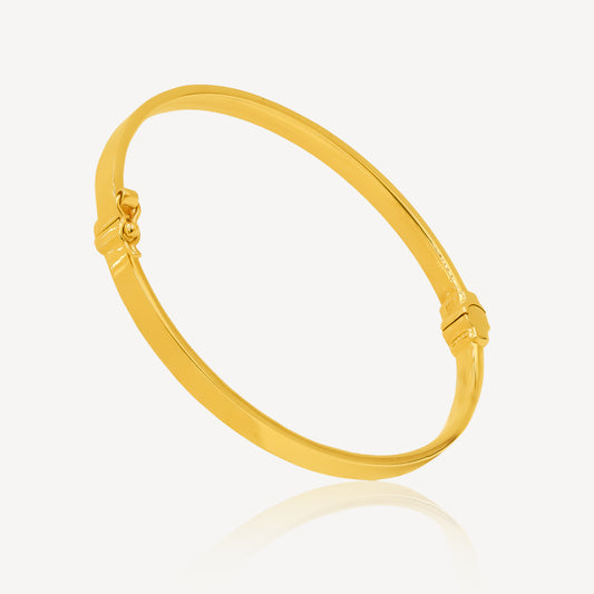 916 Gold Regalia Bangle