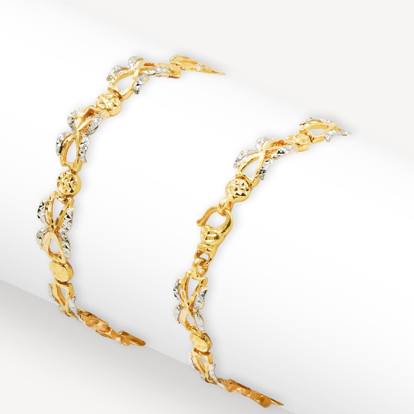 916 Gold Ribbon Luxe Bracelet