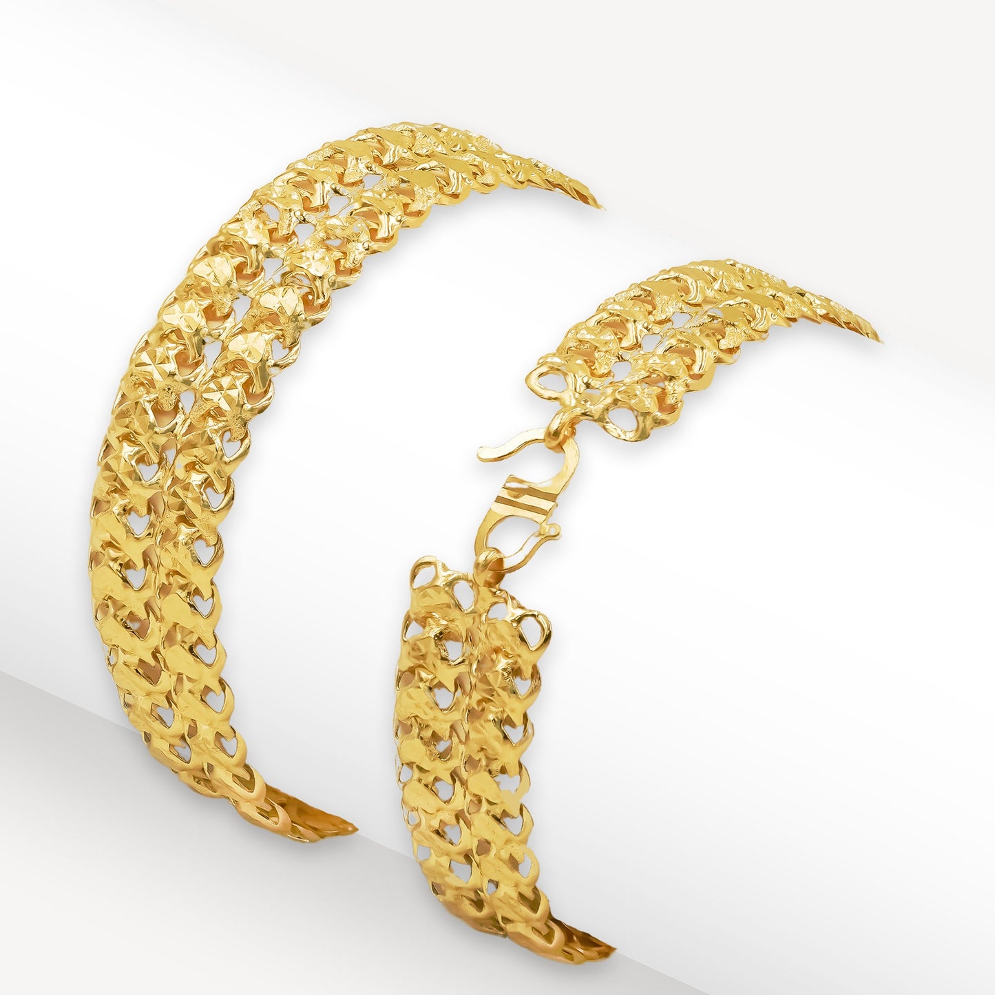 916 Gold Double Vita Bracelet