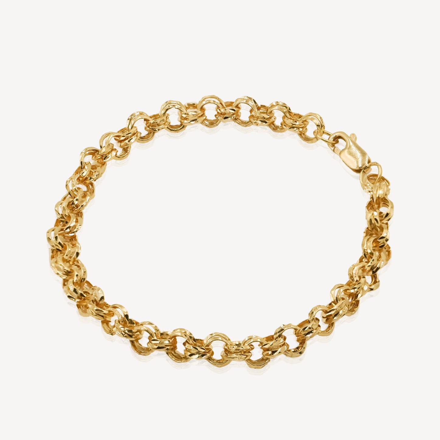 916 Gold Cadenza Chain Bracelet