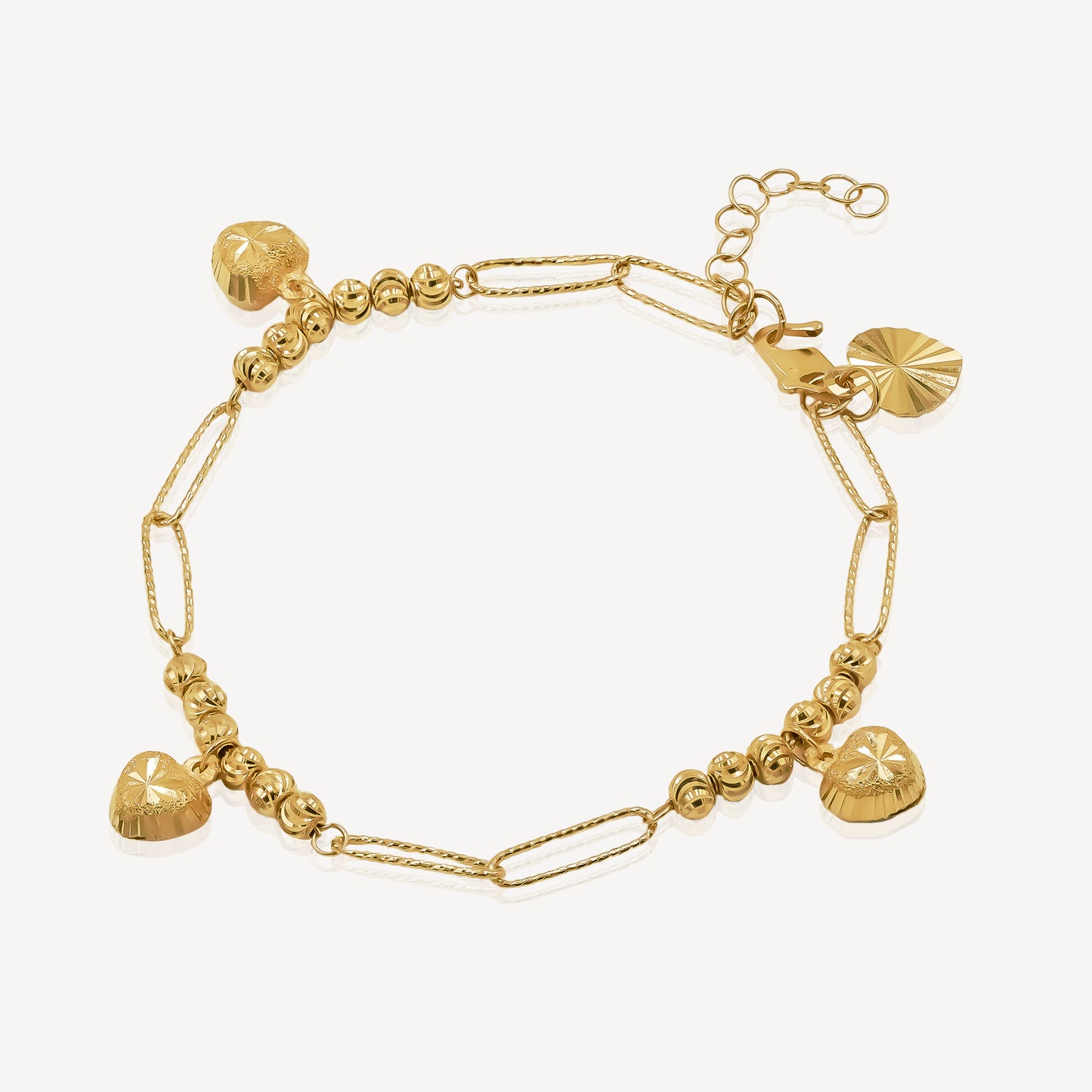 916 Gold Amore Sphere Bracelet