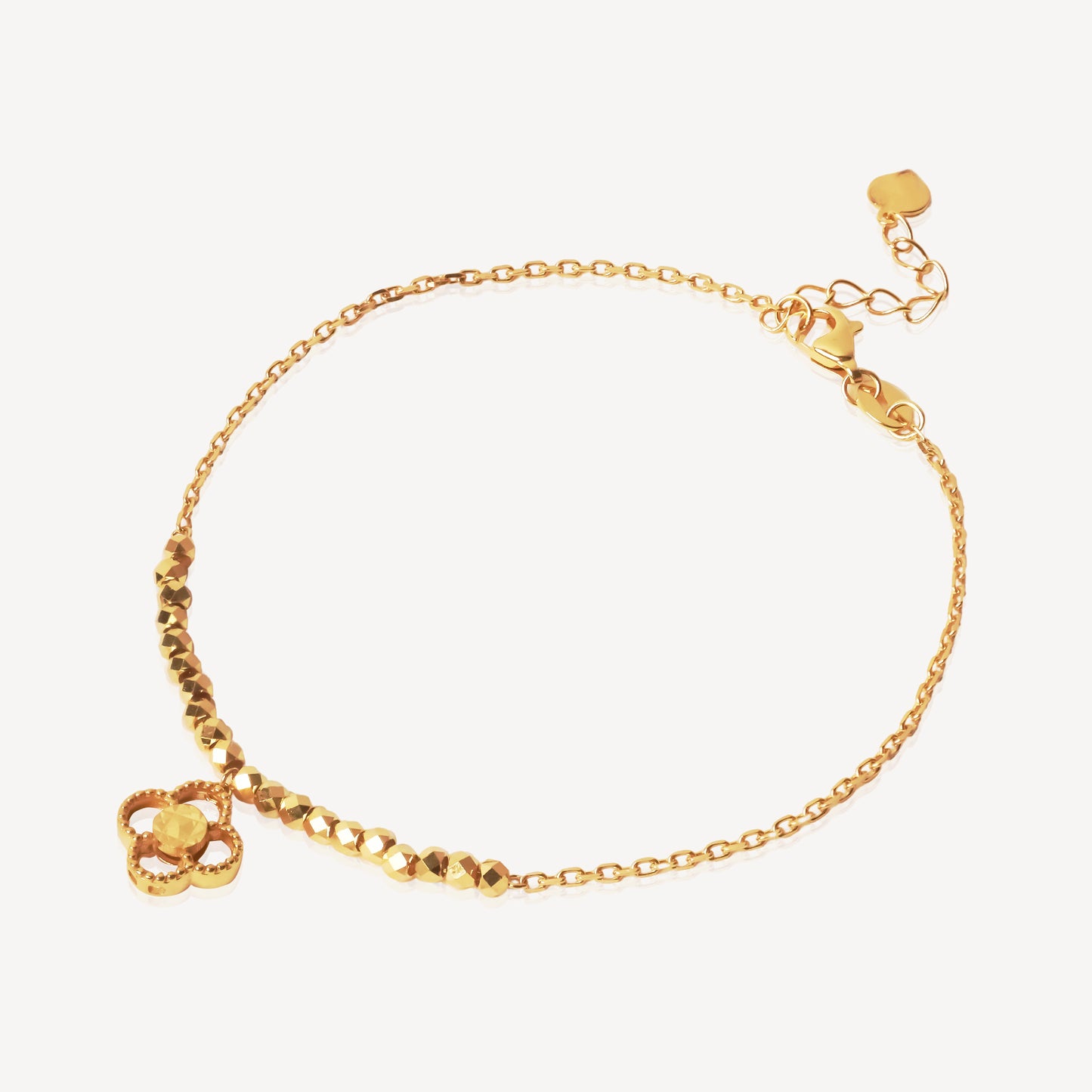 916 Gold Petal Bracelet