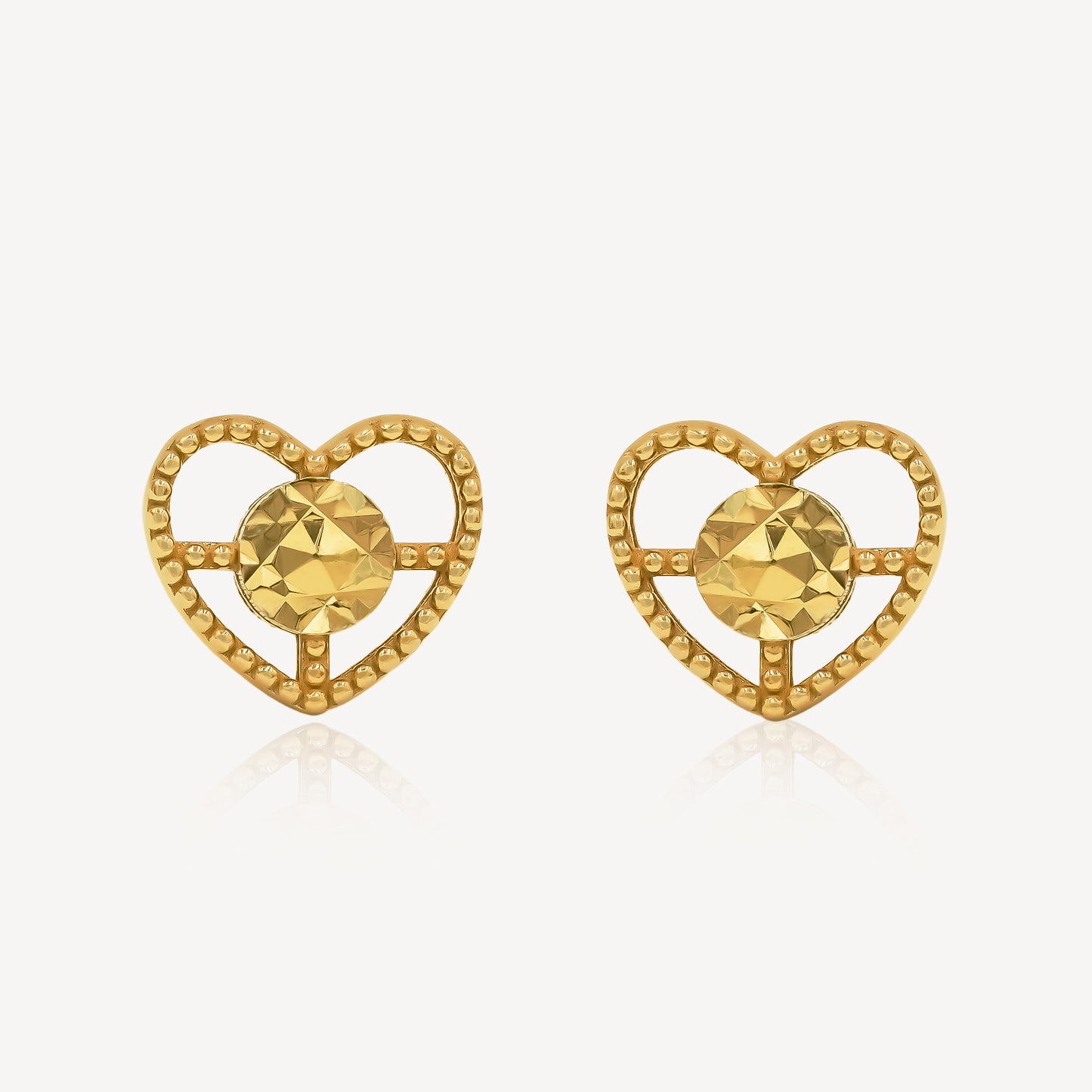 916 Gold Cherisse Earrings