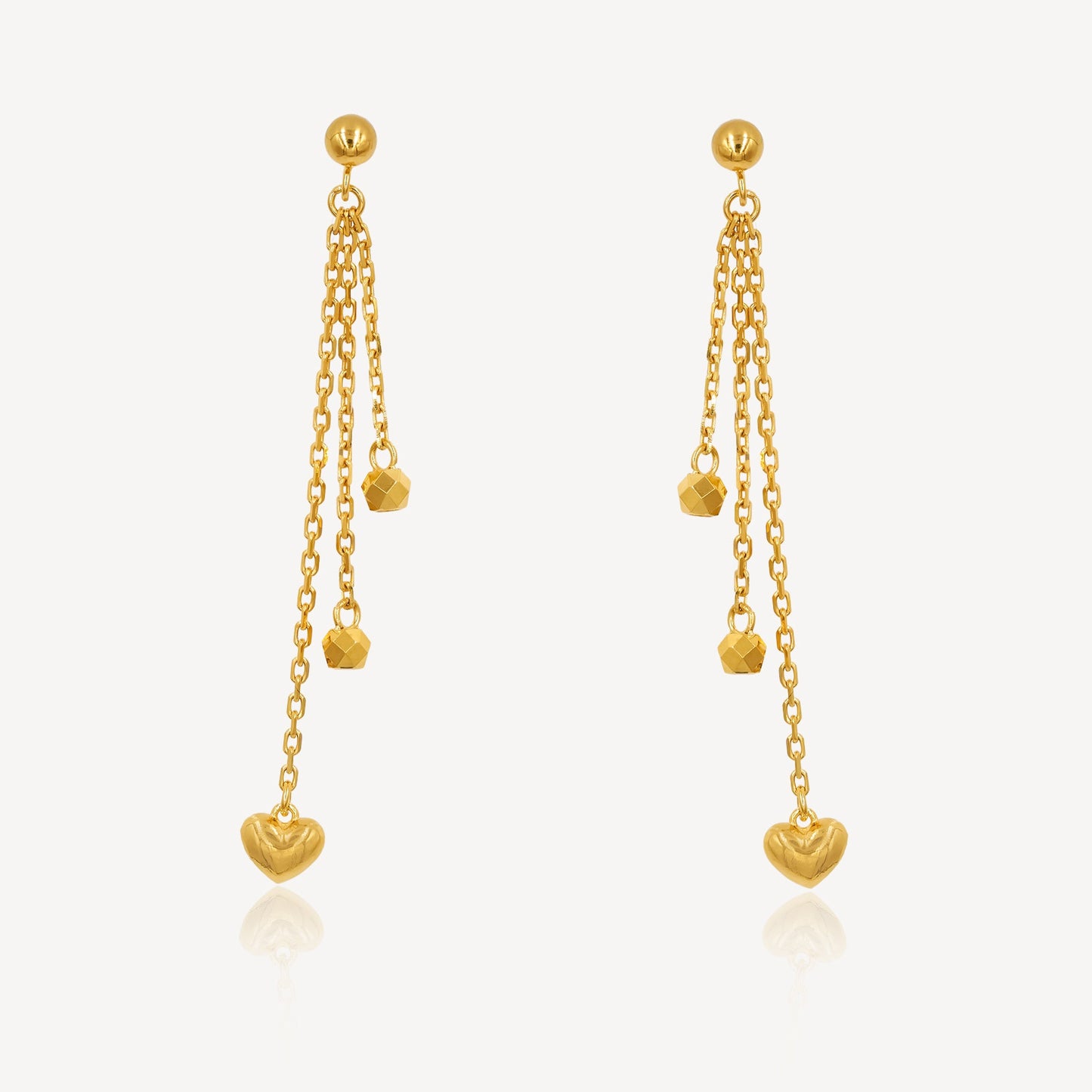 916 Gold Elysian Cuff Earrings