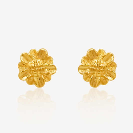916 Gold Mirone Earrings