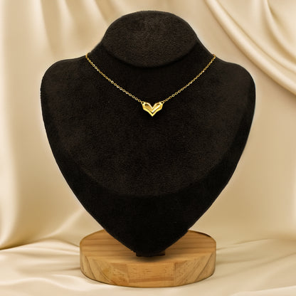 916 Gold Elysian Love Necklace